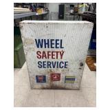 Vntg Federal-Mogul Wheel Safety Service metal