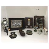 Pictures, Wooden shoe, Mini Glasses