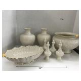 Lennox group, Bowls, salt & Pepper Shakers, Vases