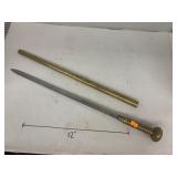 Brass & Stainless Steel Sword