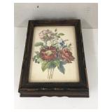 Vntg hinged Trinket box