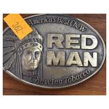 Belt Buckle - Red Man