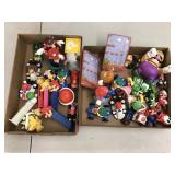 Mario toys in 2 Flats