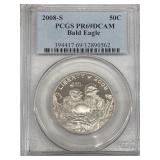 2008-S Bald Eagle Commemorative Half Dollar, clad