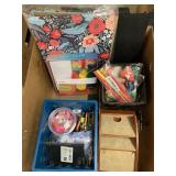 Box of office items and misc