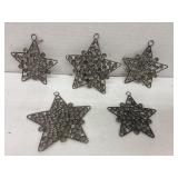 Beaded Star Ornaments