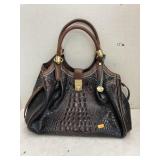 Brahmin Elisa hobo bag features croc-embossed