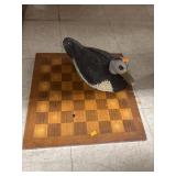 Styrofoam Duck & Wooden Game Board