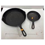 2 Cast Pans