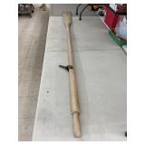 Wooden oar