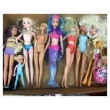 Flat of dolls, Barbie, Disney