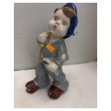 Ceramic Hobo Figurine Boy Vintage