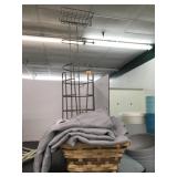Bathroom organizer, basket, 2 pocket Curtains