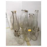 Bottles, Milk and Pepsi