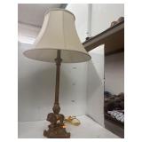 Vintage Lion Base Table Lamp