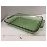 Vintage Green Glass Anchor Hocking Baking