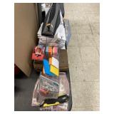 Office items & antique math books