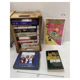 Books, Comic, Audio Book