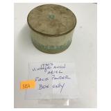 Vntg Avon Ariel Face powder BOX ONLY
