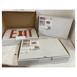 3- Exit lights
