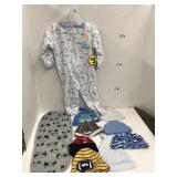 Baby sleeper, Hats, Burp Cloth