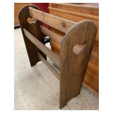 Wooden Blanket Rack