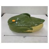 Shawnee Corn dish, Chip on inside rim
