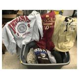 Tote of Clothes, no lid