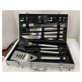 Metal grilling set