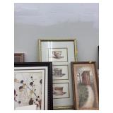 3 Framed Prints / Wall Decor