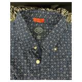 4 long sleeve and 1 short sleeve menï¿½s shirts in