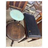 2 Stools & Piano Bench