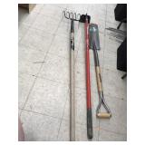 Pitch Fork, Hoe, Drain Spade