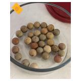 Antique Clay Marbles