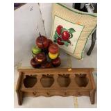 Apple Shelf, Decor, Pillow