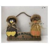 One cute chick decor