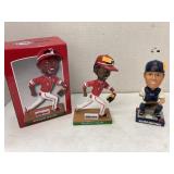 Brandon Phillips & Victor Martinez bobble heads