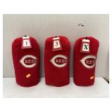 Cincinnati Reds golf club covers