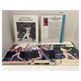Pete Rose poster, article, & Eric Davis posters