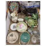Glass and misc decor