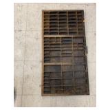 Wooden tray
