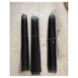 3 Rolls of Plastic Fence
