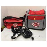 Cincinnati Reds coolers & camera bag