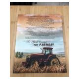 Farmer Canvas Wall Sign