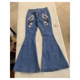 Shein Bell Bottom Jeans Size L