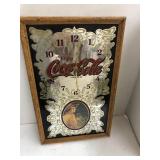 Coca-Cola Mirrored Wall Clock