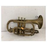 Vntg brass cornet