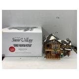 Snow Village Smokey Mountain Retreat