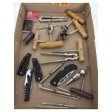 Vintage Nutcrackers, Knives, Misc Flat
