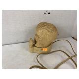 Vntg ï¿½Sleepy Totï¿½ night light chalkware